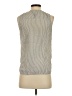 Everlane 100% Silk Silver Sleeveless Silk Top Size 0 - photo 2