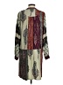 Tiny 100% Rayon Paisley Burgundy Casual Dress Size S - photo 2