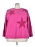 Torrid Stars Pink Sweatshirt Size 3X Plus (3) - photo 1