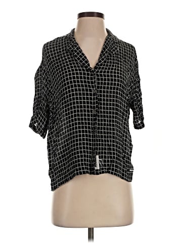 DKNY Jeans Short Sleeve Blouse (view 1)