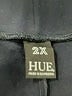 Hue Solid Blue Active Pants Size 2X - photo 4
