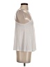 Free People 100% Cotton Silver Tank Top Size S - photo 2