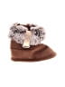 First Steps Boutique Brown Booties Size 3-6 mo (baby) - photo 1