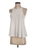 Free People 100% Cotton Silver Tank Top Size S - photo 4