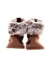 First Steps Boutique Brown Booties Size 3-6 mo (baby) - photo 2