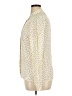 Reformation 100% Viscose Polka Dots Ivory Long Sleeve Blouse Size XL - photo 5
