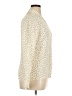 Reformation 100% Viscose Polka Dots Ivory Long Sleeve Blouse Size XL - photo 4