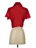 Shein Red Short Sleeve Blouse Size 4 - photo 2