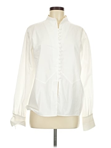 Anne Fontaine Long Sleeve Blouse (view 1)