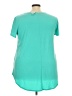 Cato Teal Short Sleeve Blouse Size 22 - photo 2