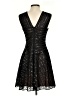 BCBGMAXAZRIA 100% Polyester Stars Black Cocktail Dress Size 4 - photo 2