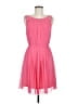 Jessica Simpson 100% Polyester Solid Pink Cocktail Dress Size 8 - photo 1