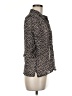 French Connection Animal Print Black 3/4 Sleeve Blouse Size 6 - photo 4