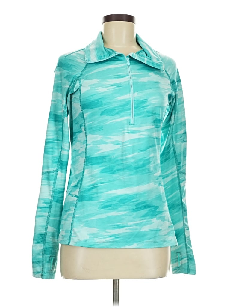 Pre-owned Under Armour Track Jacket In Teal