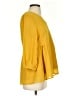 Antoinette 100% Polyester Yellow 3/4 Sleeve Blouse Size S - photo 4