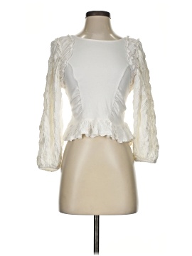 Free People 3/4 Sleeve Blouse