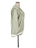 Elisabeth 100% Cotton Checkered-gingham Green Pullover Sweater Size 2 - photo 4