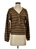 Unbranded Brown Long Sleeve Blouse Size S - photo 1