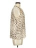 Joie 100% Viscose Ivory Sleeveless Blouse Size M - photo 4