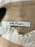 The Fold 100% Silk Ivory Blouse Size 8 - photo 7