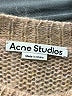 Acne Studios Color Block Tan Pullover Sweater Size XS - photo 11