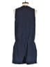 Chelsea28 100% Polyester Solid Blue Romper Size S - photo 2