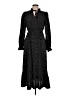 C+D+M Collection Polka Dots Black Casual Dress Size L - photo 1