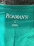Roaman's 100% Cotton Teal 3/4 Sleeve Top Size 18 (L) - photo 7