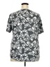 LOANNA Paisley Gray Short Sleeve T-Shirt Size 2X - photo 2