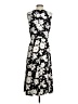 Anne Klein Floral Black Casual Dress Size 1 - photo 2