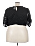 Torrid Black Short Sleeve Top Size 4X Plus (4) - photo 2
