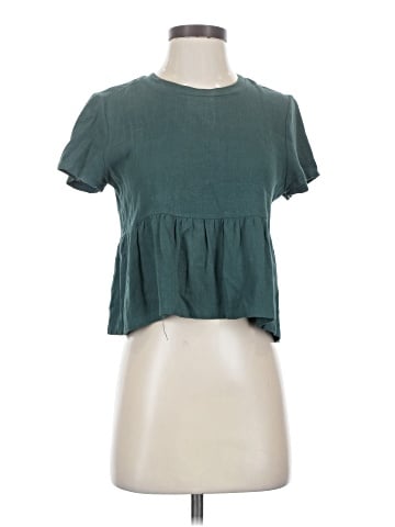 LA Hearts Short Sleeve Blouse (view 1)