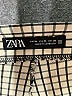 Zara Houndstooth Ivory Casual Pants Size XL - photo 7