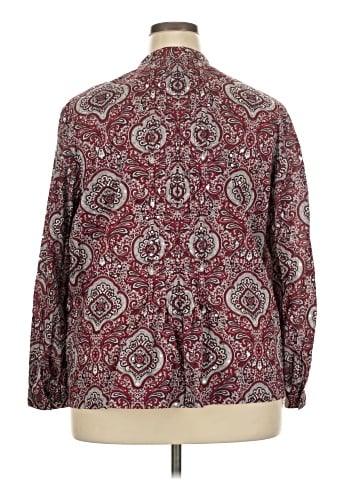 Talbots Long Sleeve Button-Down Shirt (view 2)