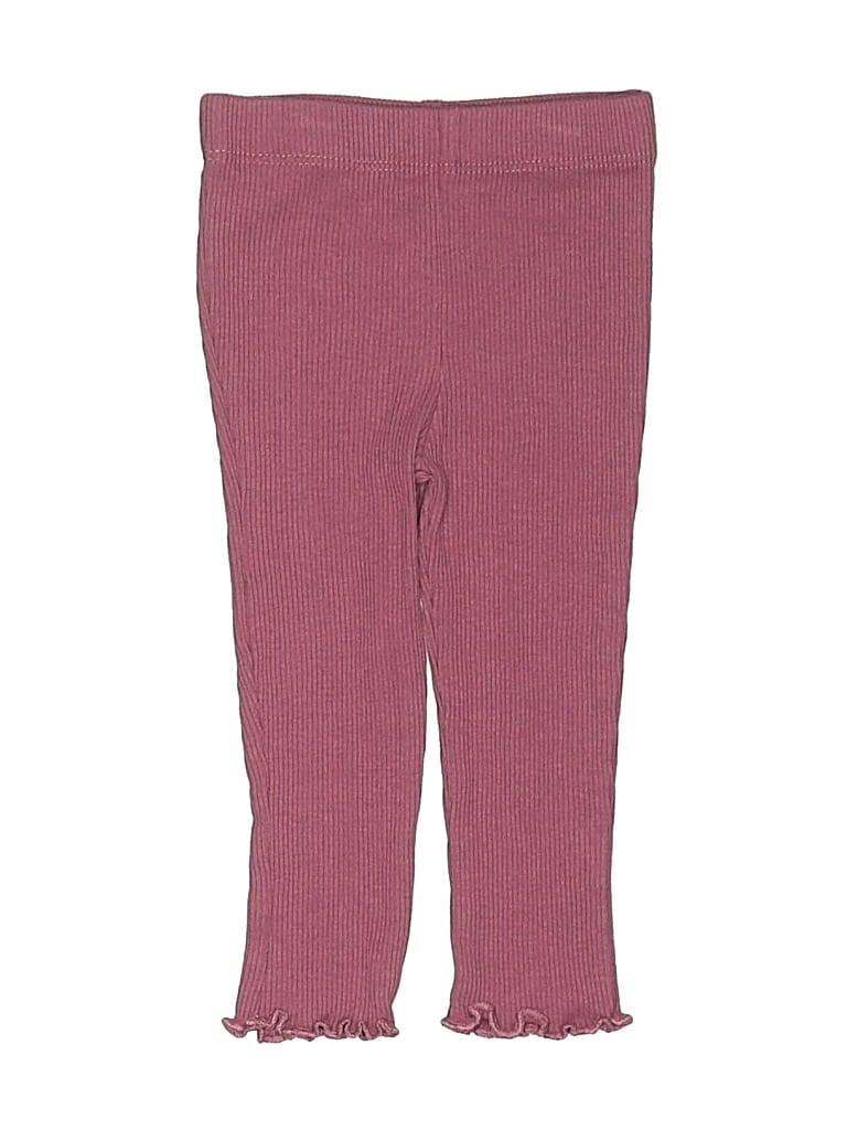 Pre-owned Assorted Brands Babies' Casual Pants In Burgundy