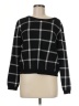Context Checkered-gingham Black Pullover Sweater Size M - photo 1