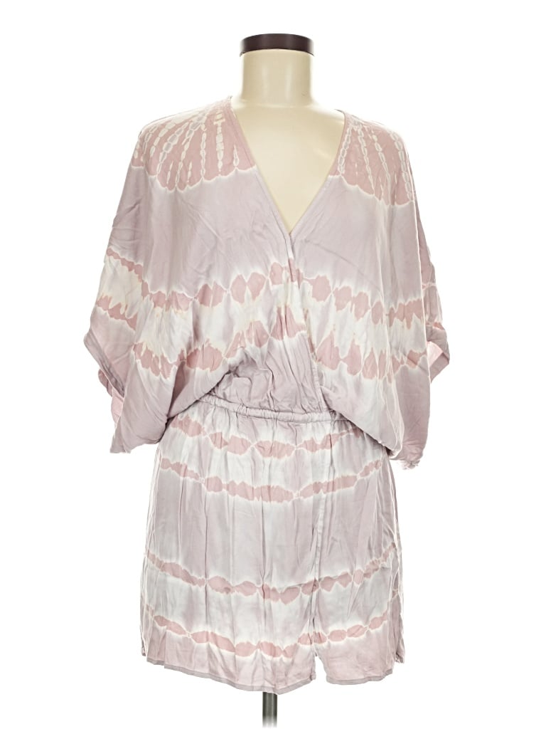 Pre-owned Young Fabulous & Broke Casual Dress In Gray