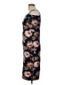 Love J Floral Brown Cocktail Dress Size L - photo 5