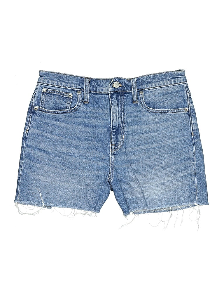 Pre-owned Jcrew Denim Shorts In Blue