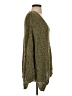 Free People Metallic Green Pullover Sweater Size XS - photo 4