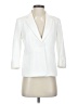 AK Anne Klein Ivory 3/4 Sleeve Top Size XS (petite) - photo 1