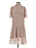 Roolee 100% Polyester Tan Casual Dress Size S - photo 1