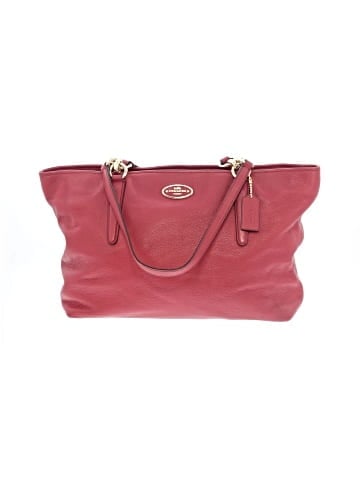 Coach Leather Tote (view 1)