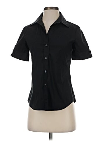 Theory Short Sleeve Blouse (view 1)