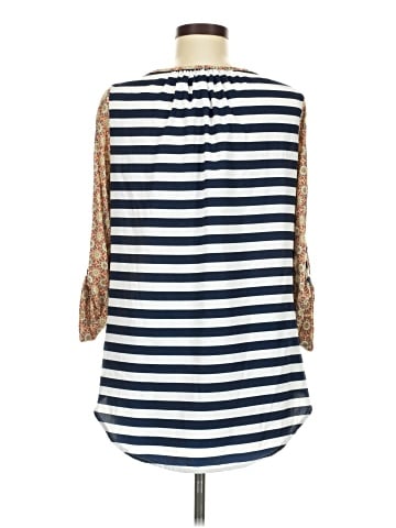 Tru Luxe 3/4 Sleeve Blouse (view 2)