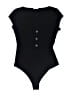 Reformation Solid Black Bodysuit Size L - photo 1