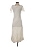 Assorted Brands Ivory Casual Dress Size S - photo 2
