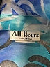 All Hours Print Blue 3/4 Sleeve Blouse Size XXL (estimated) - photo 7