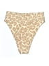 Aerie Animal Print Tan Swimsuit Bottoms Size M - photo 2