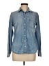 J.Crew 100% Cotton Blue Long Sleeve Button-Down Shirt Size 6 - photo 1